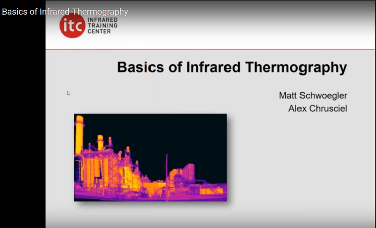 Basics of Infrared Thermography YouTube Video